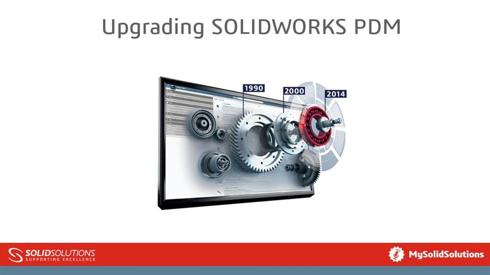 Upgrading SOLIDWORKS PDM