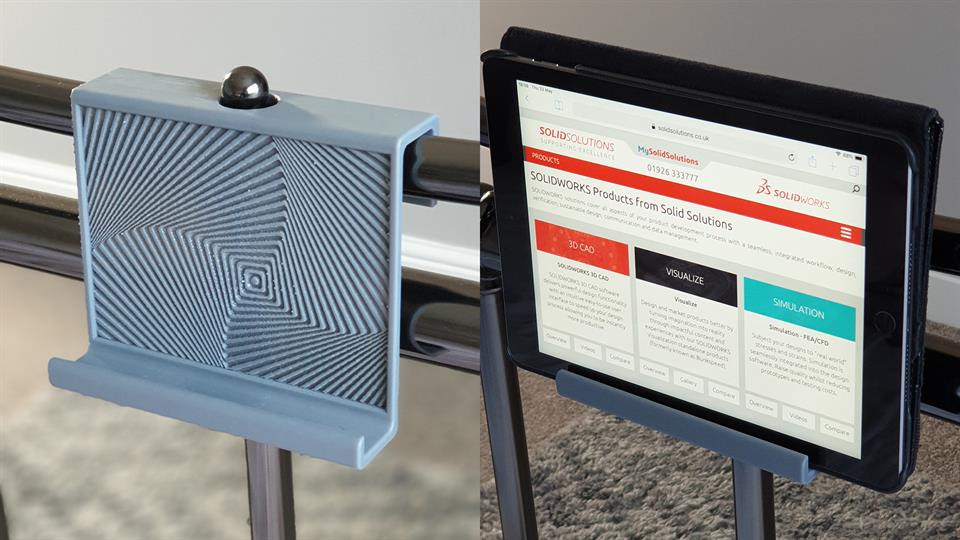 3D Printing Around The Home Ipad Stand