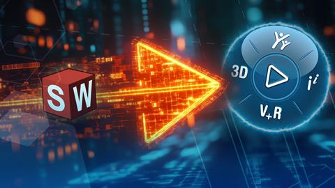 Update SOLIDWORKS Files for Compatibility with 3DE