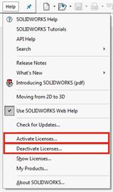 SOLIDWORKS License Transfer Change